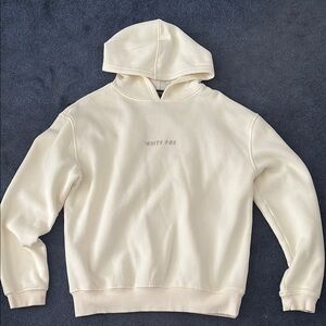 White Fox Boutique Cream Pullover Hoodie